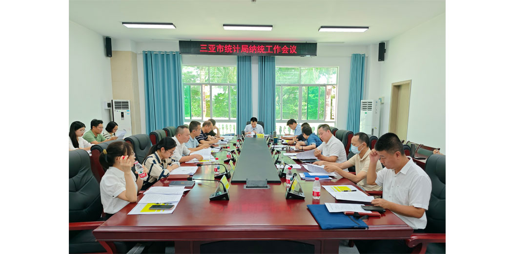 三亚市统计局召开纳统专项工作会议