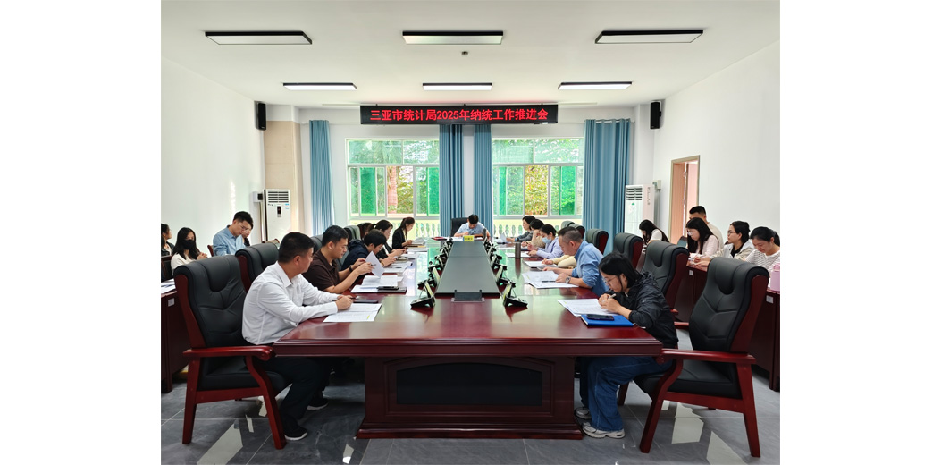 三亚市统计局召开纳统工作推进会议